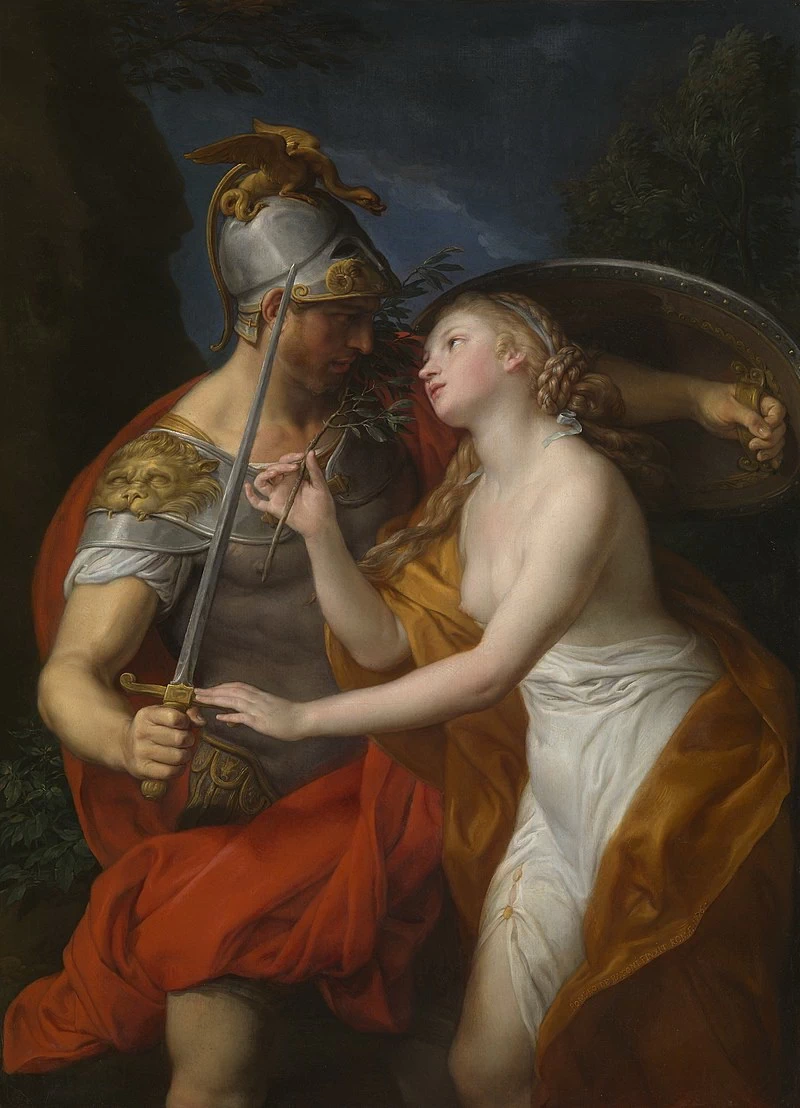 Allegoria della pace e guerra - Art Institute of Chicago, Batoni Pompeo